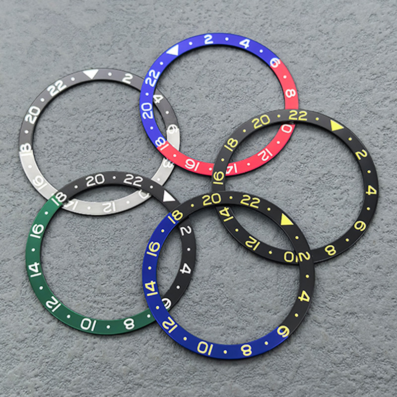Reel Case - Cincin Casing NH35 Bezel Datar Gaya