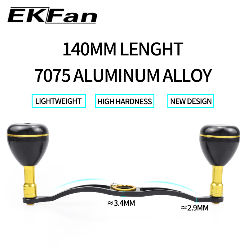 EKFan 130/140Mm Pegangan Reel  - Fly Reel ulasan dan harga