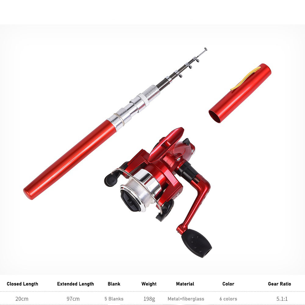 Joran Pancing Mini Bentuk Pena - Penn Reel Fierce ulasan dan harga
