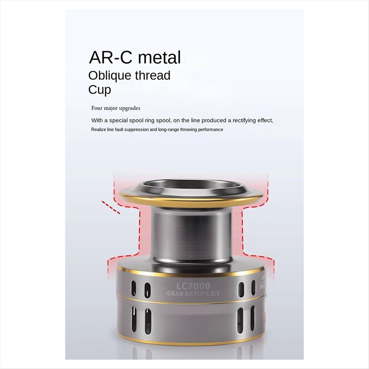 T34C Reel Pancing Gaya Baru, G - Reel Handle ulasan dan harga