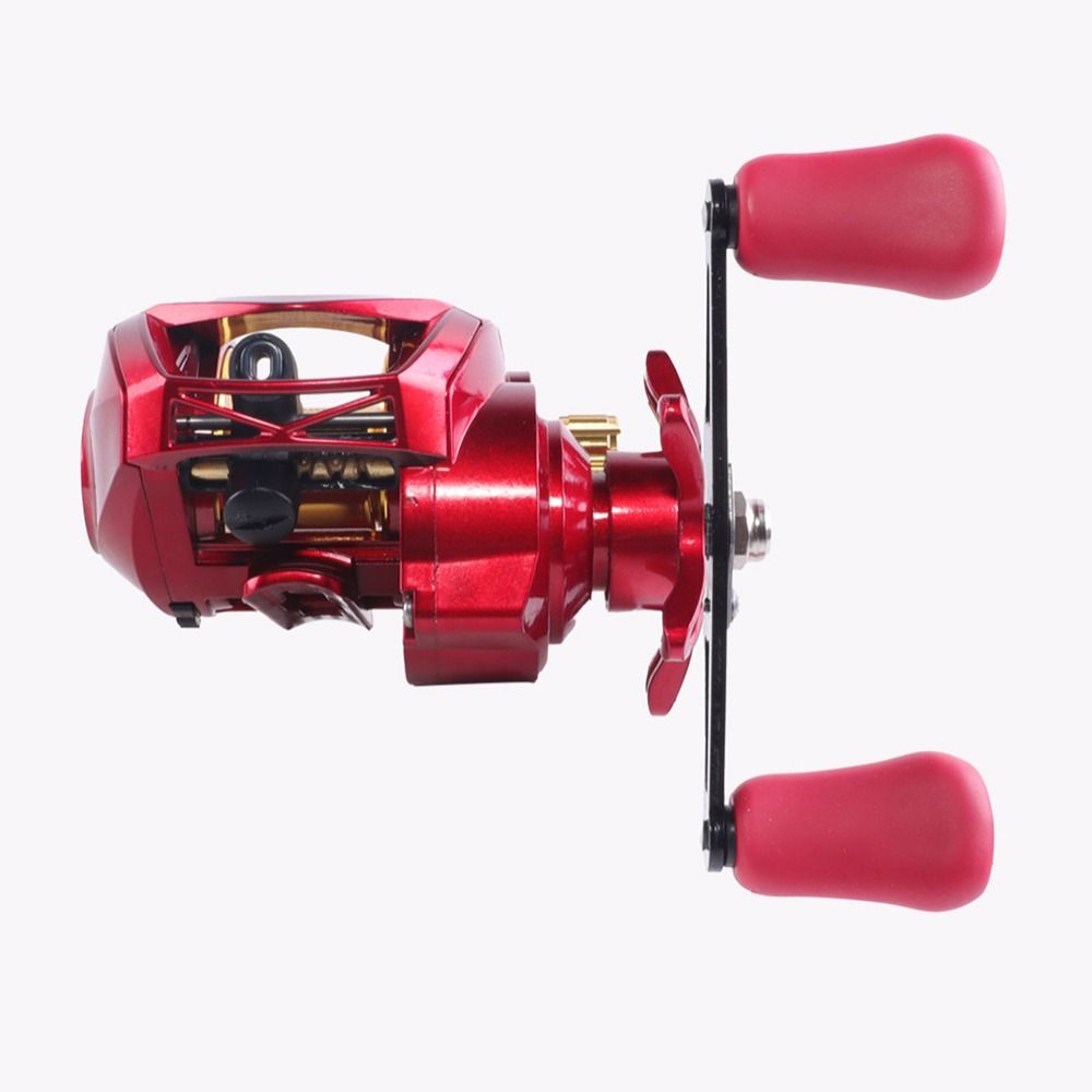Reel Baitcasting Logam, Daya T - Reel Drag Knob ulasan dan harga