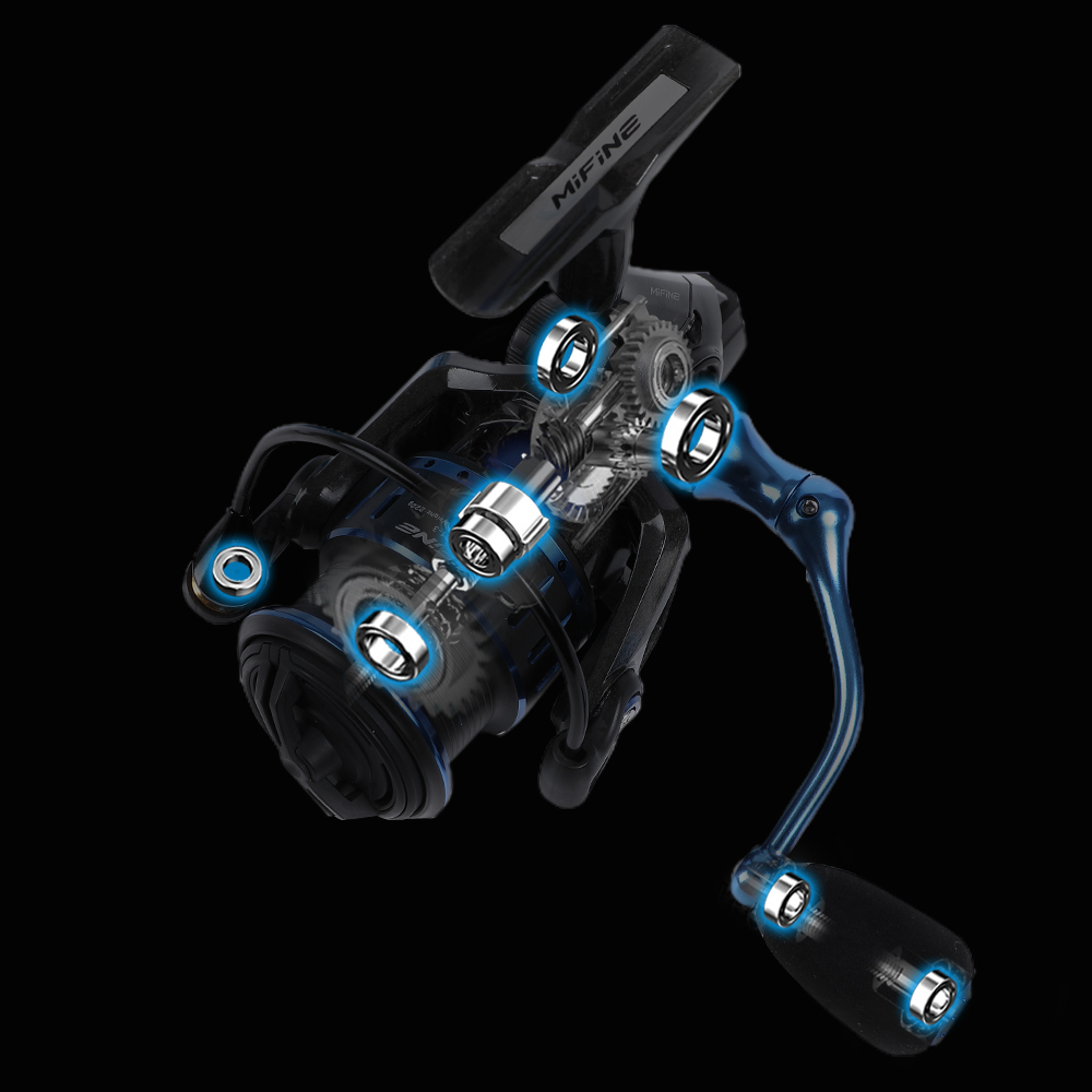 Reel Pemintal Ringan MIFINE Ca - Ice Fishing Reel ulasan dan harga