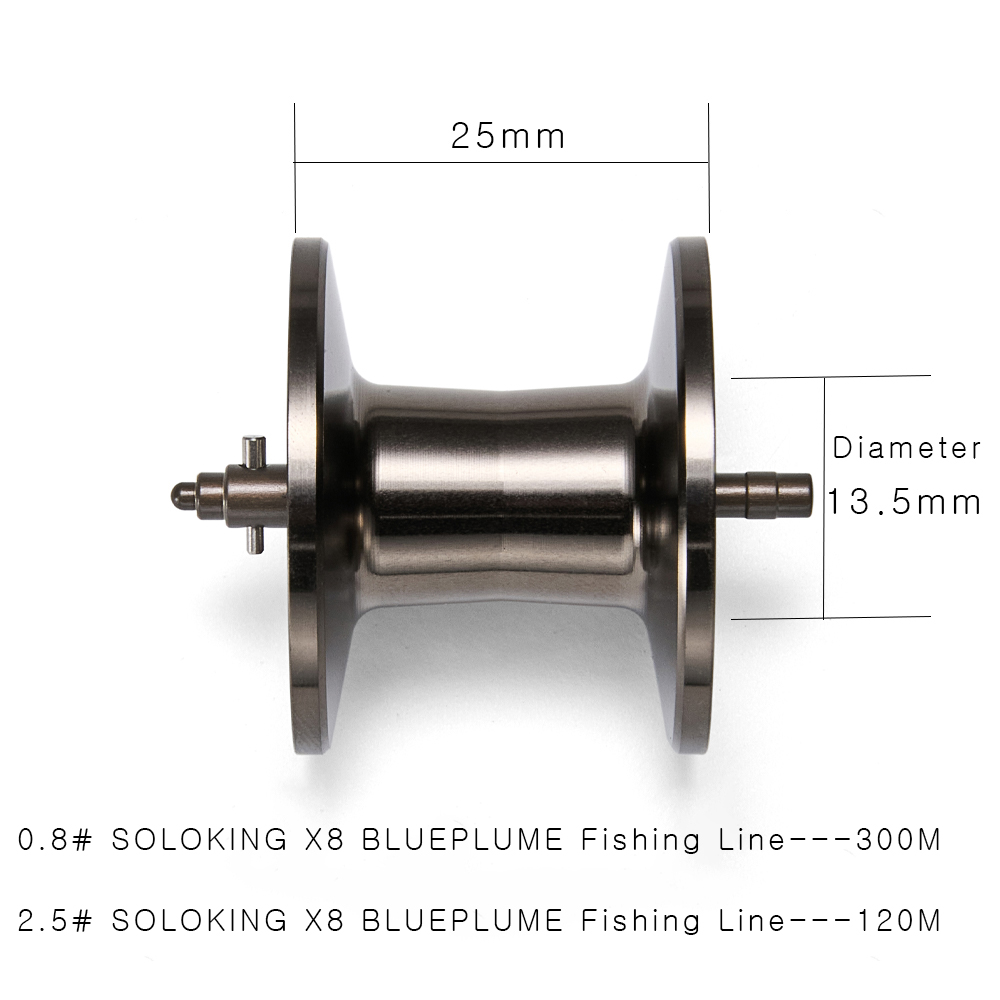 SOLOKING ASHMOON spul dalam 5. - Reel Drag Knob ulasan dan harga